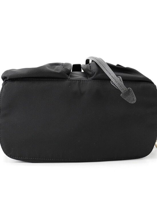 Prada Small Robot Nylon Backpack Black